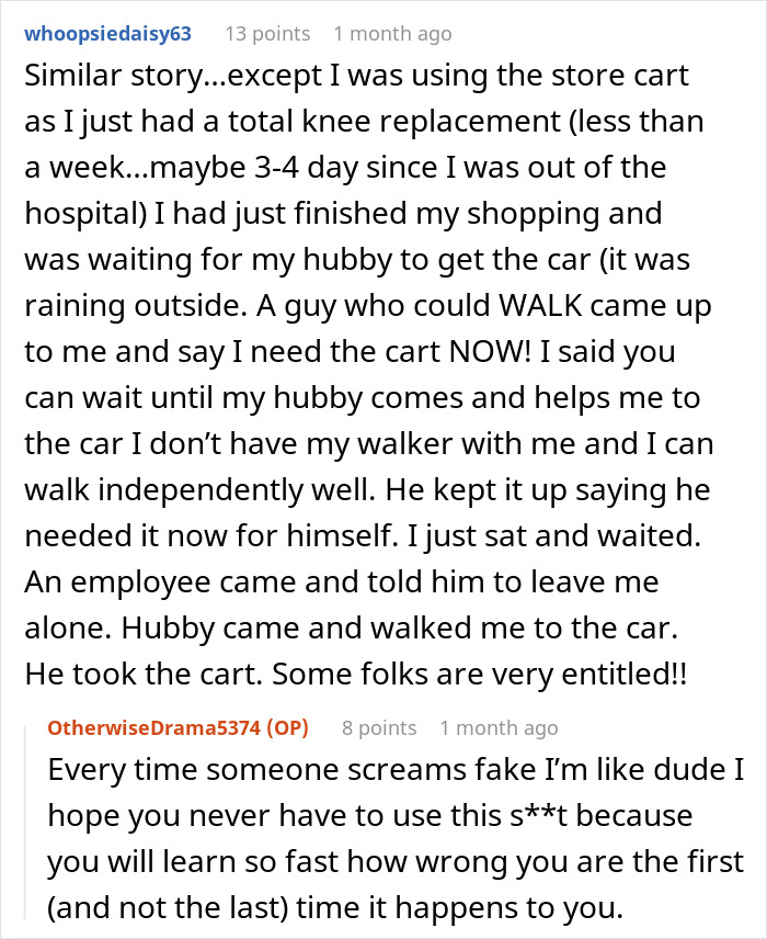 Woman Shakes Person’s Wheelchair, Demands They Give It To Her Since She’s Older Woman Shakes Person’s Wheelchair, Demands They Give It To Her Since She’s Older