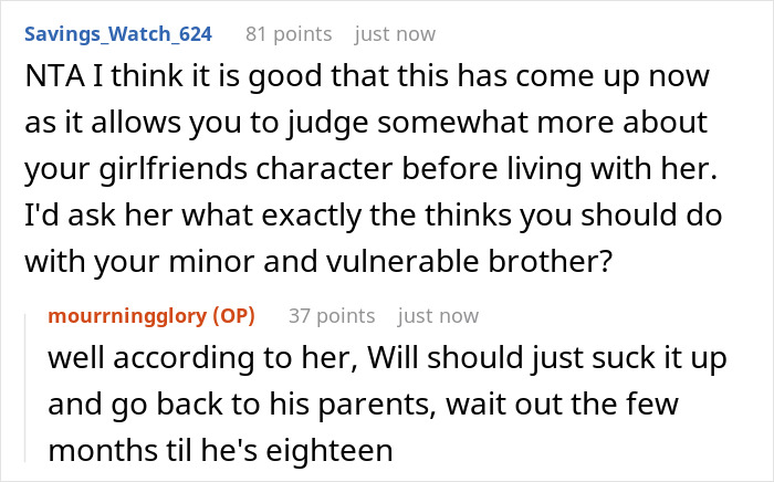 Man Ignores His Girlfriend’s Objections And Allows His Little Brother To Move In With Him Man Ignores His Girlfriend’s Objections And Allows His Little Brother To Move In With Him