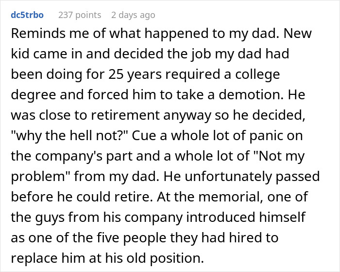 New Boss Fires Employee He Didn’t Like, Turns Out He Brought In Nearly 50% Of Company’s Income New Boss Fires Employee He Didn’t Like, Turns Out He Brought In Nearly 50% Of Company’s Income