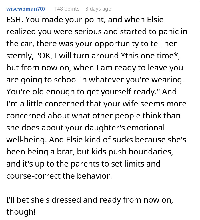 Parent Refuses To Entertain Daughter’s Morning Tantrum, Sends Her To School In PJs Parent Refuses To Entertain Daughter’s Morning Tantrum, Sends Her To School In PJs