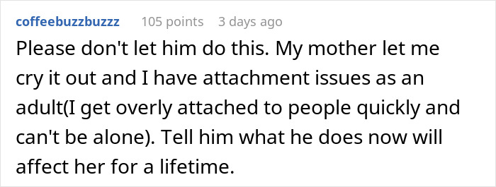 Wife Wonders If She Should Call The Police After Seeing How Her Husband Sleep Trains Their Baby Wife Wonders If She Should Call The Police After Seeing How Her Husband Sleep Trains Their Baby