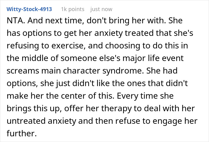 Mom Refuses To Drive Her Anxious Daughter Home During Son’s Wedding, Family Drama Ensues