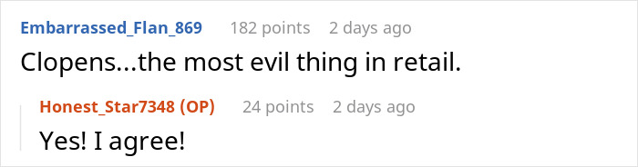 "Close At 11 PM, Open At 5 AM": Management Refuses To Let Employee Switch Schedules, Regrets It "Close At 11 PM, Open At 5 AM": Management Refuses To Let Employee Switch Schedules, Regrets It