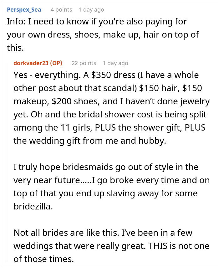 Bridesmaid Finds Out Bride Pocketed $7k From Bridal Party, Exposes Her In A Group Chat