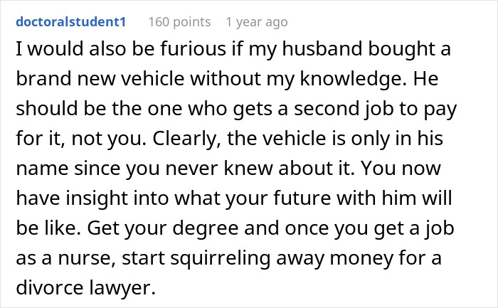 “I Am So Angry”: Woman Realizes She Can’t Even Afford A Divorce After Husband’s Secret Purchase “I Am So Angry”: Woman Realizes She Can’t Even Afford A Divorce After Husband’s Secret Purchase