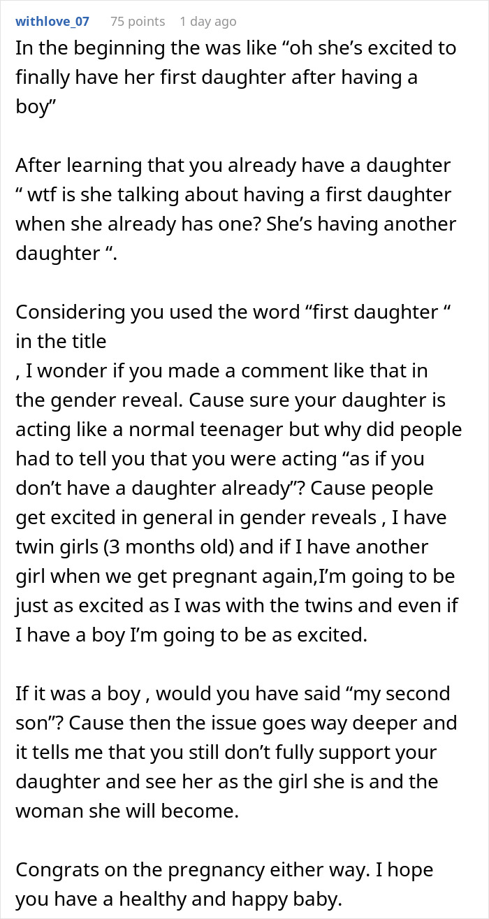 Mom Is Overjoyed To Be Pregnant With A Girl, Her Trans Daughter Feels It’s Insensitive To Her
