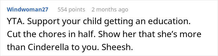 "Am I The Jerk For Expecting My Daughter To Stick To Our Chores-For-Rent Deal?" "Am I The Jerk For Expecting My Daughter To Stick To Our Chores-For-Rent Deal?"
