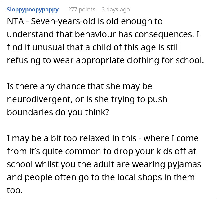 Parent Refuses To Entertain Daughter’s Morning Tantrum, Sends Her To School In PJs Parent Refuses To Entertain Daughter’s Morning Tantrum, Sends Her To School In PJs