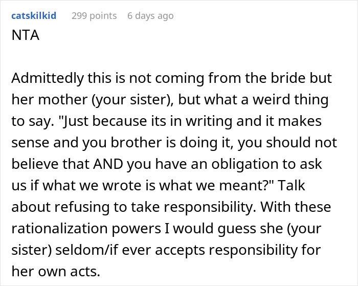 “Am I A [Jerk] For Bringing 6 People With Me To My Niece’s Wedding?”
