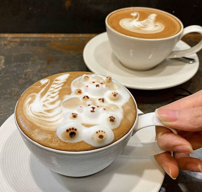 Cool Latte Art