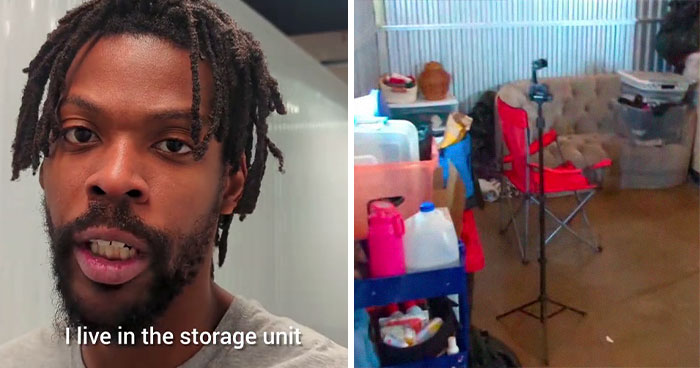 Guy Shares That He Lives In A Storage Unit, Because It’s Much Cheaper Than An Apartment