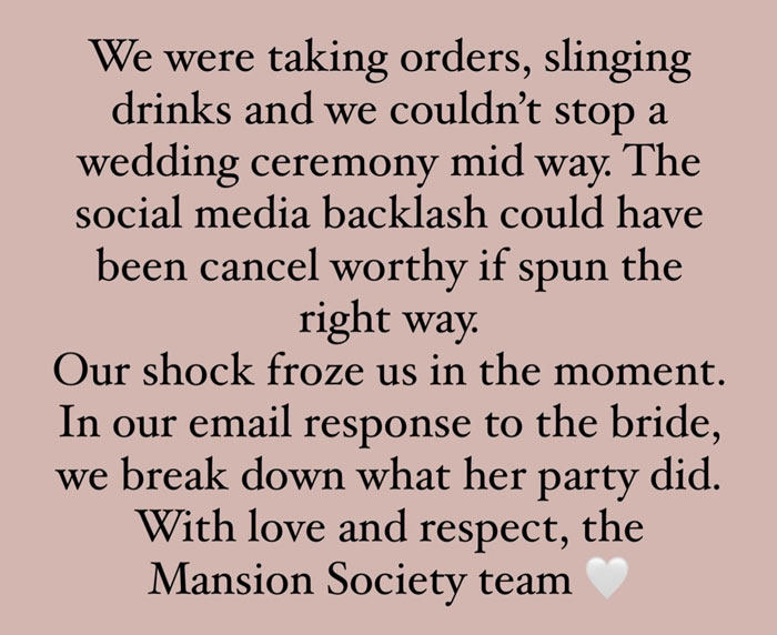 Couple Spark Outrage After Taking Over Cafe For Wedding Without Permission, Owners Clap Back Couple Spark Outrage After Taking Over Cafe For Wedding Without Permission, Owners Clap Back