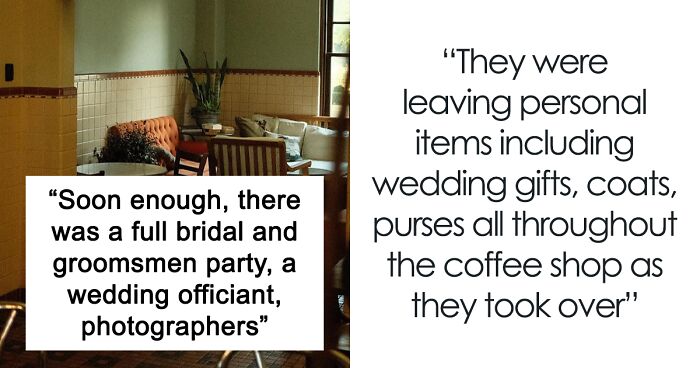 Couple Spark Outrage After Taking Over Cafe For Wedding Without Permission, Owners Clap Back