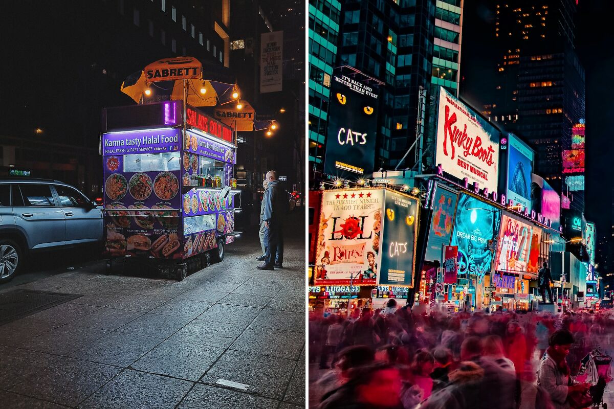 View of Discover Familiar Buildings In 10 New York City Night Photos By These ...