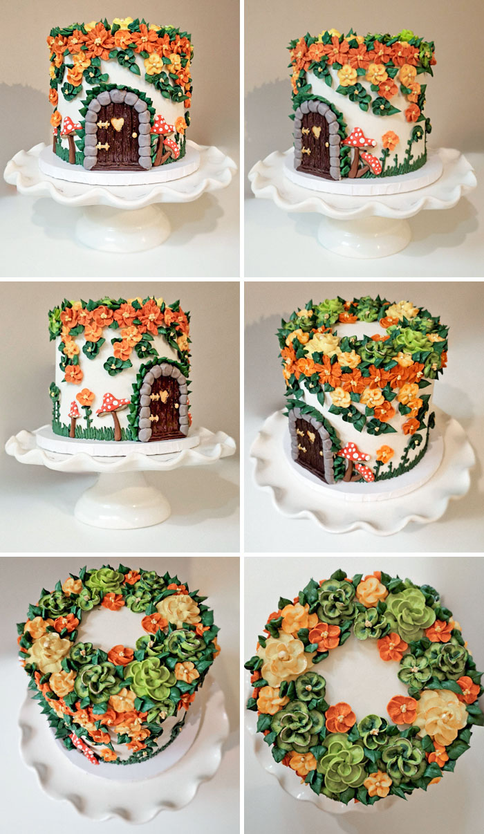 Used Up My Extras On This Little House Cake