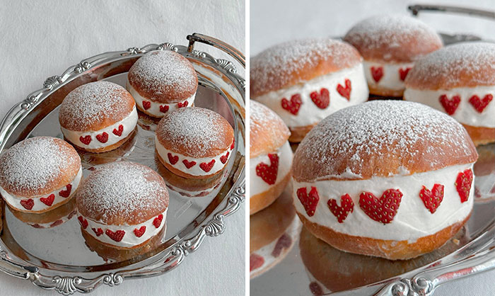 Maritozzo - Italian Cream Buns. These Buns Used To Be A Gift For Brides
