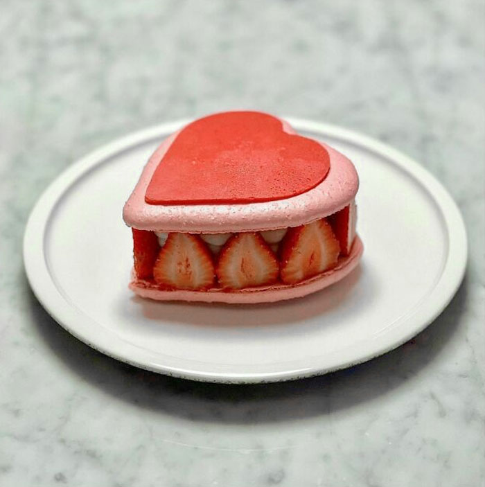 Heart-Shaped Macaron