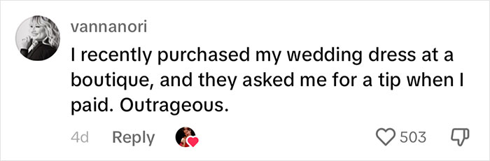 Woman Leaves Store Flabbergasted After Being Asked To Tip 25% Woman Leaves Store Flabbergasted After Being Asked To Tip 25%