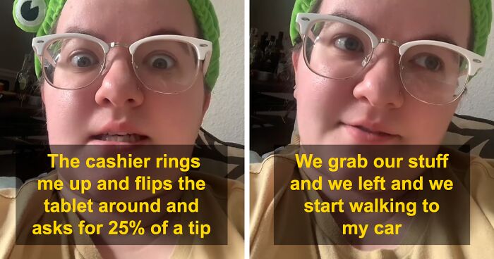 Woman Leaves Store Flabbergasted After Being Asked To Tip 25%
