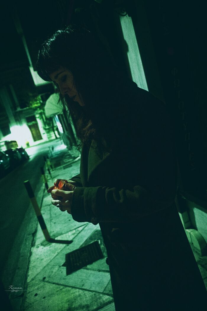 Cyberpunk Athens 2124: Night Street Photography By Zouan Kourtis (12 Pics)