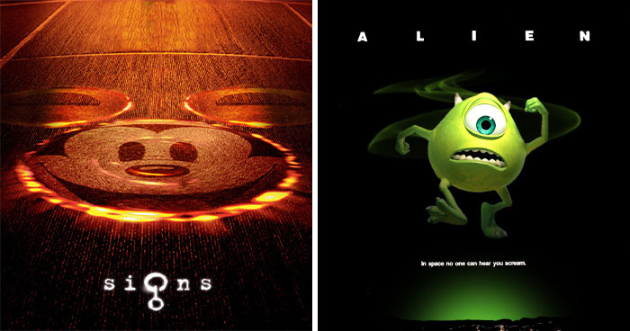 Famous Horror Films Photoshopped To Look Appropriate For Children (29 Pics)