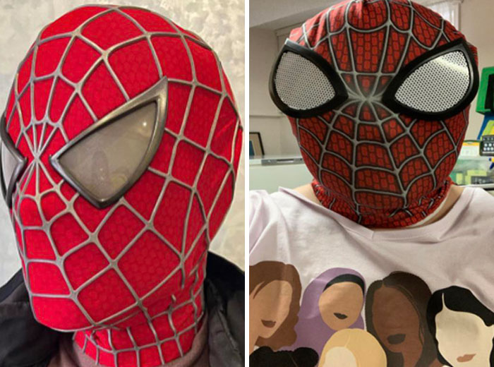 Compré una máscara de spiderman en Ebay y...
