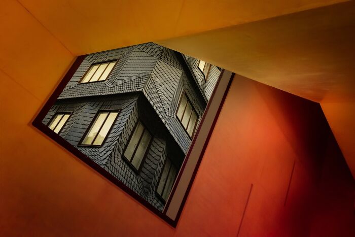 Non-Professional Architecture / Abstract, 2nd Place: Windows In Window By Anna Wacker