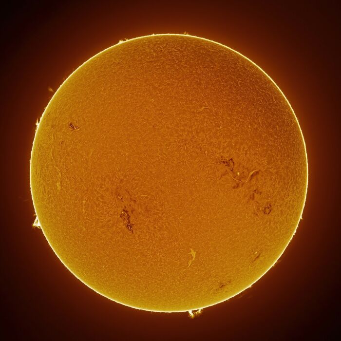 Non-Professional Nature/Astrophotography, 3rd Place: Our Sun And The Universe Around It By Markus Wiedmann