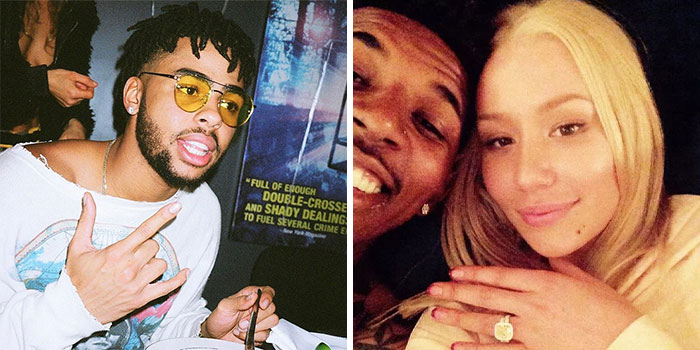 D’Angelo Russell Posted A Snapchat Video Of Nick Young Admitting To Cheating On Iggy Azalea