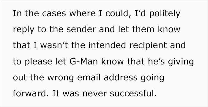 Guy Is Tired Of Getting Spam Emails Meant For Another Person, Executes Petty Revenge