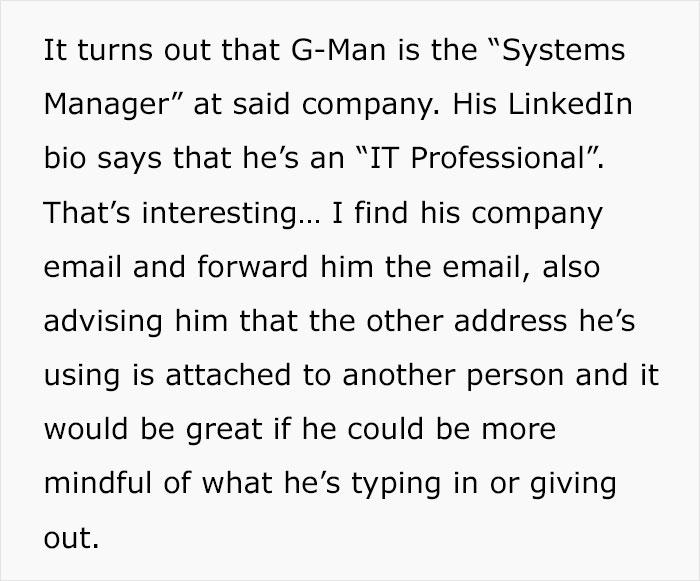 Guy Is Tired Of Getting Spam Emails Meant For Another Person, Executes Petty Revenge Guy Is Tired Of Getting Spam Emails Meant For Another Person, Executes Petty Revenge