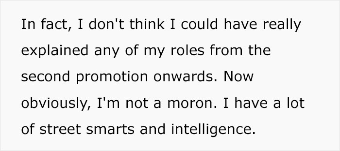 Person Discloses That They Have Faked Their Way To The Top, Wonders Whether This Is Morally Wrong Person Discloses That They Have Faked Their Way To The Top, Wonders Whether This Is Morally Wrong