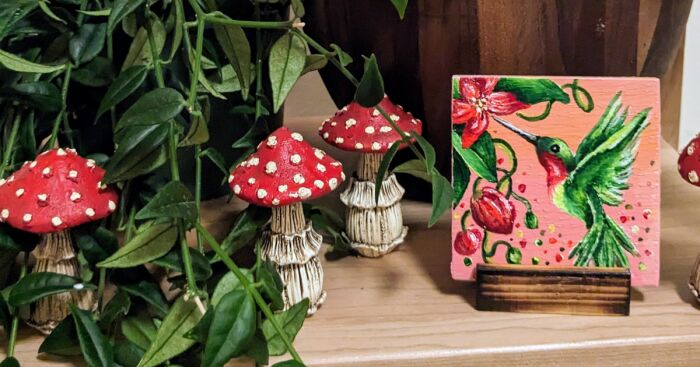 My Miniature Nature Paintings (4 Pics)