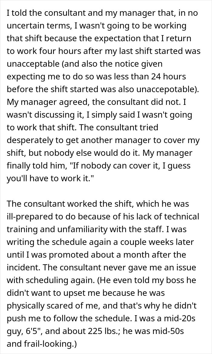 "Close At 11 PM, Open At 5 AM": Management Refuses To Let Employee Switch Schedules, Regrets It "Close At 11 PM, Open At 5 AM": Management Refuses To Let Employee Switch Schedules, Regrets It