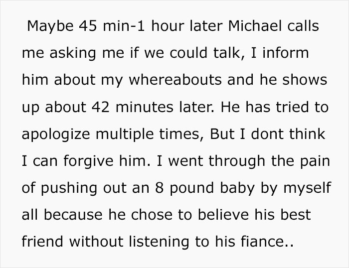 Woman Gives Birth Alone After Her Fiancé Takes The Side Of His 'Female Best Friend' Woman Gives Birth Alone After Her Fiancé Takes The Side Of His 'Female Best Friend'