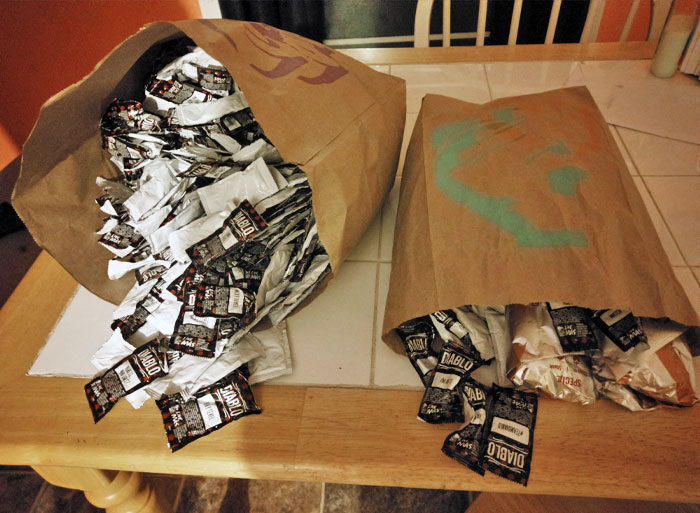I Went To The Taco Bell Drive-Through With A Friend. When Asked If We Wanted Sauce, I Said: "As Much As You're Allowed To Give Me". I May Have Made A Mistake