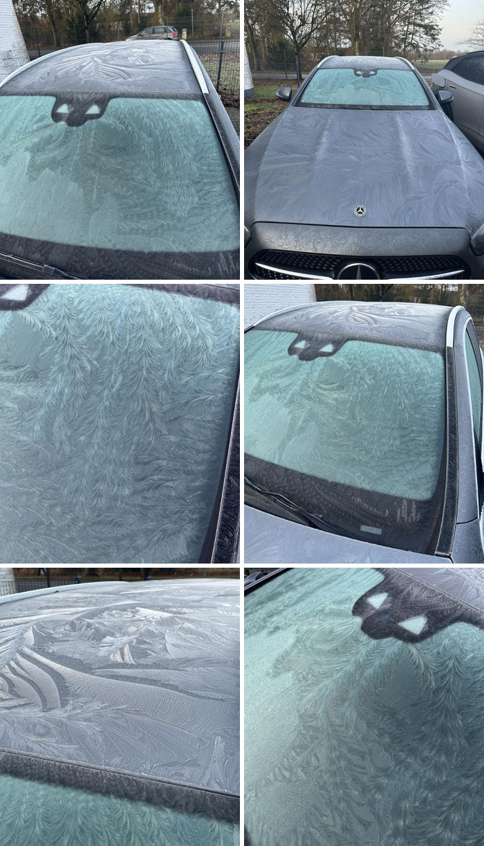 The Way My Car Froze Today