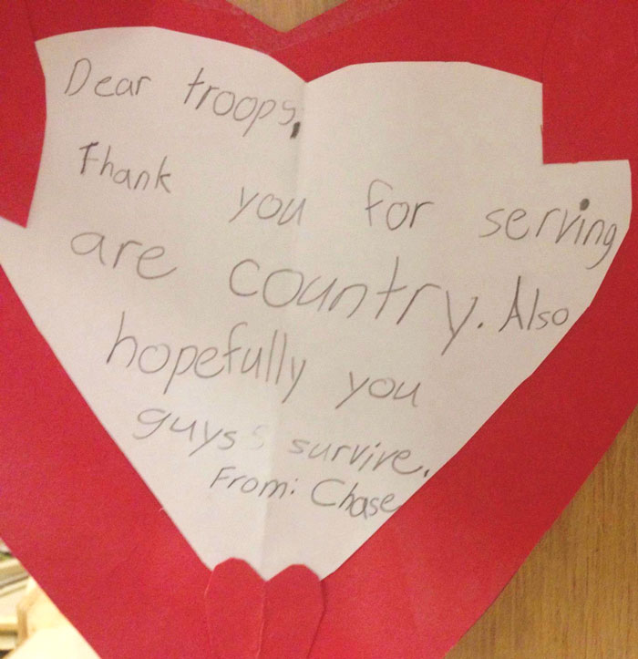 Someone Else Posted A "Soldier Valentine" So I Thought I Would Post Mine. Afghanistan 2013