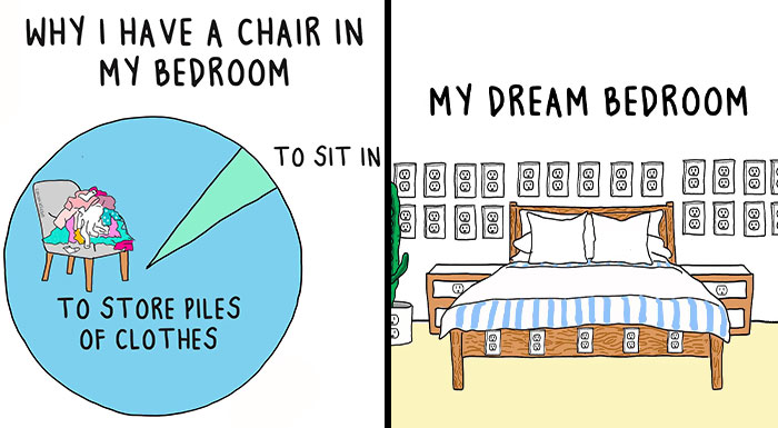 30 Illustrations By Clare Kayden Hines That Hilariously Sum Up The Struggles Of Adult Life (New Pics)
