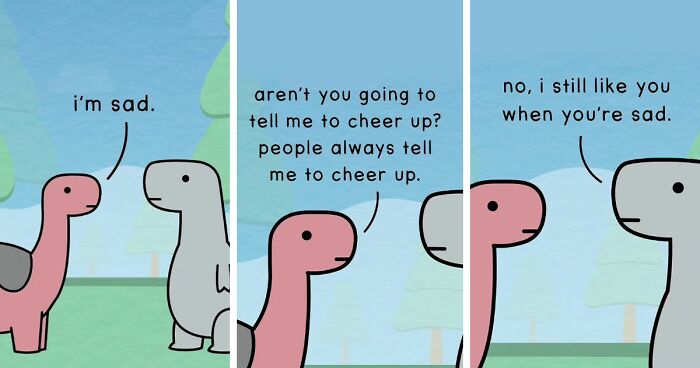 Insightful And Humorous Comics About Mental Health By “Dinosaur Couch” (30 New Pics)