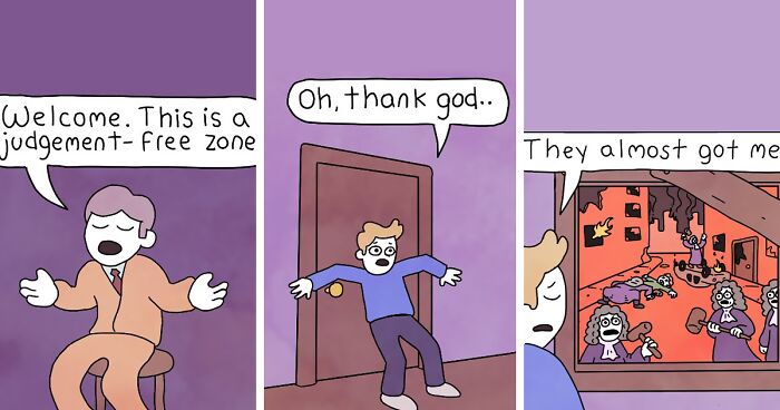 30 Quirky Comics That Dabble In The Ridiculousness Of Life By Pierre Mortel