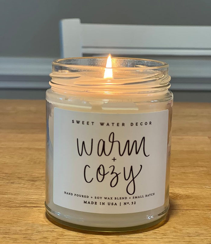 Spill The Tea Or Share Your Dreams; Either Way, The Sweet Water Decor Warm And Cozy Candle Is The Perf Scent-Sational Sidekick For Your Galentine