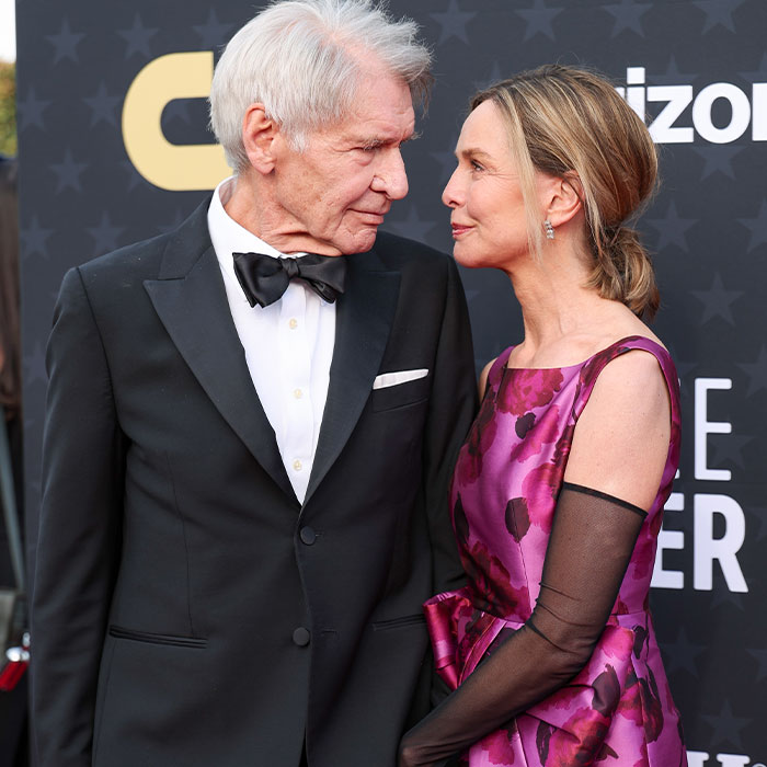 Harrison Ford Accepts Career Achievement Award With Tearful Tribute To Wife Calista Flockhart