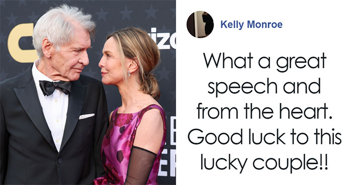 World Touched By Harrison Ford’s Words To His Wife At 2024 Critics Choice Awards