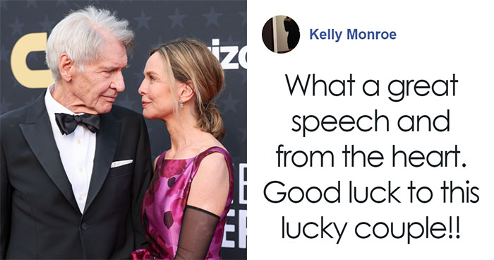 World Touched By Harrison Ford's Words To His Wife At 2024 Critics Choice Awards