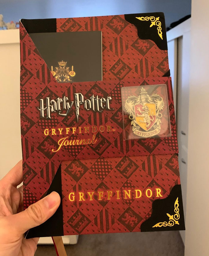 Embrace The Hermione In You With This Official Gryffindor Journal, Perfect For Magical Thoughts Or Your Latest Potion Recipe