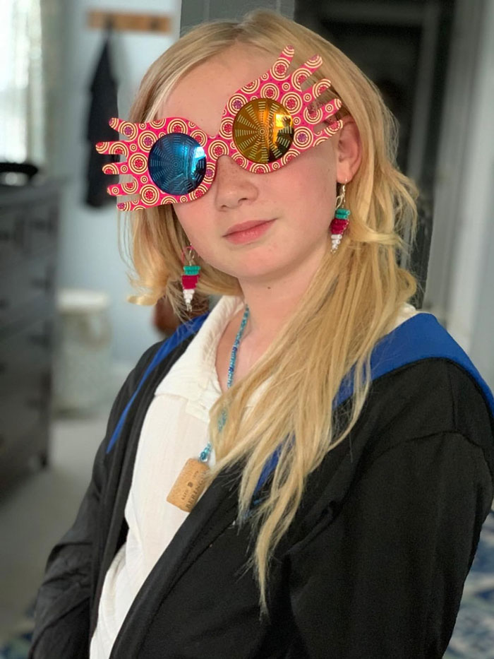 Turn Everyday Into A Magical Quest With These Luna Lovegood Sunglasses That'll Make You Look Spellbindingly Chic And Ready For Any Adventure!