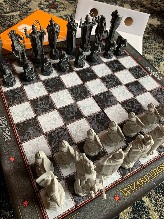 Unlock Your Inner Grandmaster With The Officially Licensed Harry Potter Chess Set, Even Ron Weasley Would Be Jealous!