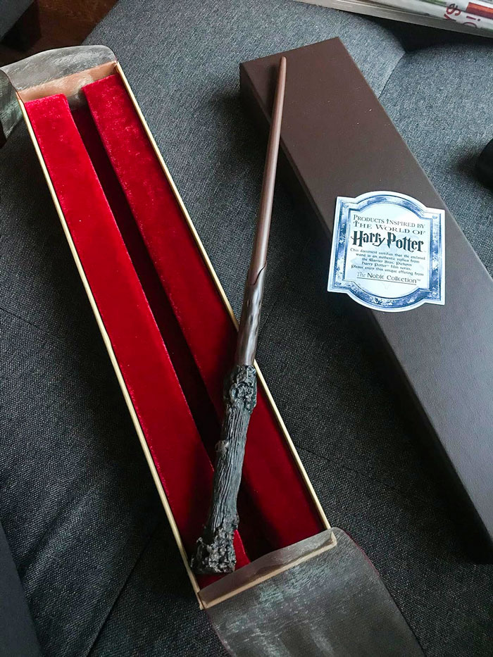 A Meticulously Crafted Harry Potter Wand, Because Who Doesn't Want An Official Wand From Ollivanders At Their Fingertips?