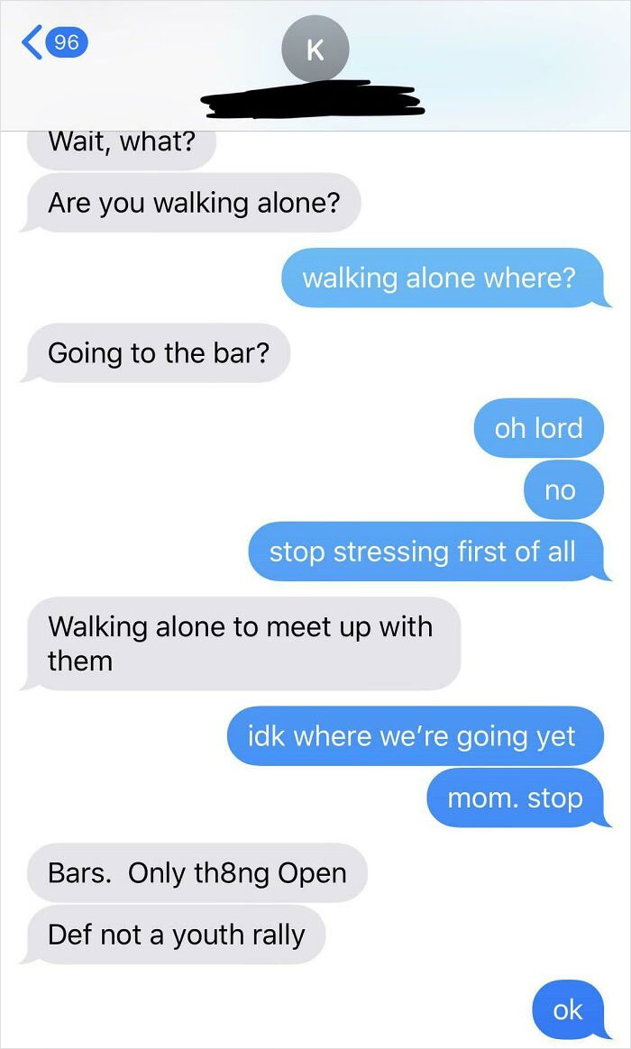 Told My Mom I Was Going To Hang Out With My 2 Female Friends.... This Is What She Says. I’m 22 And Am On My 4th Year Of College Btw (And She Tracks My Location)